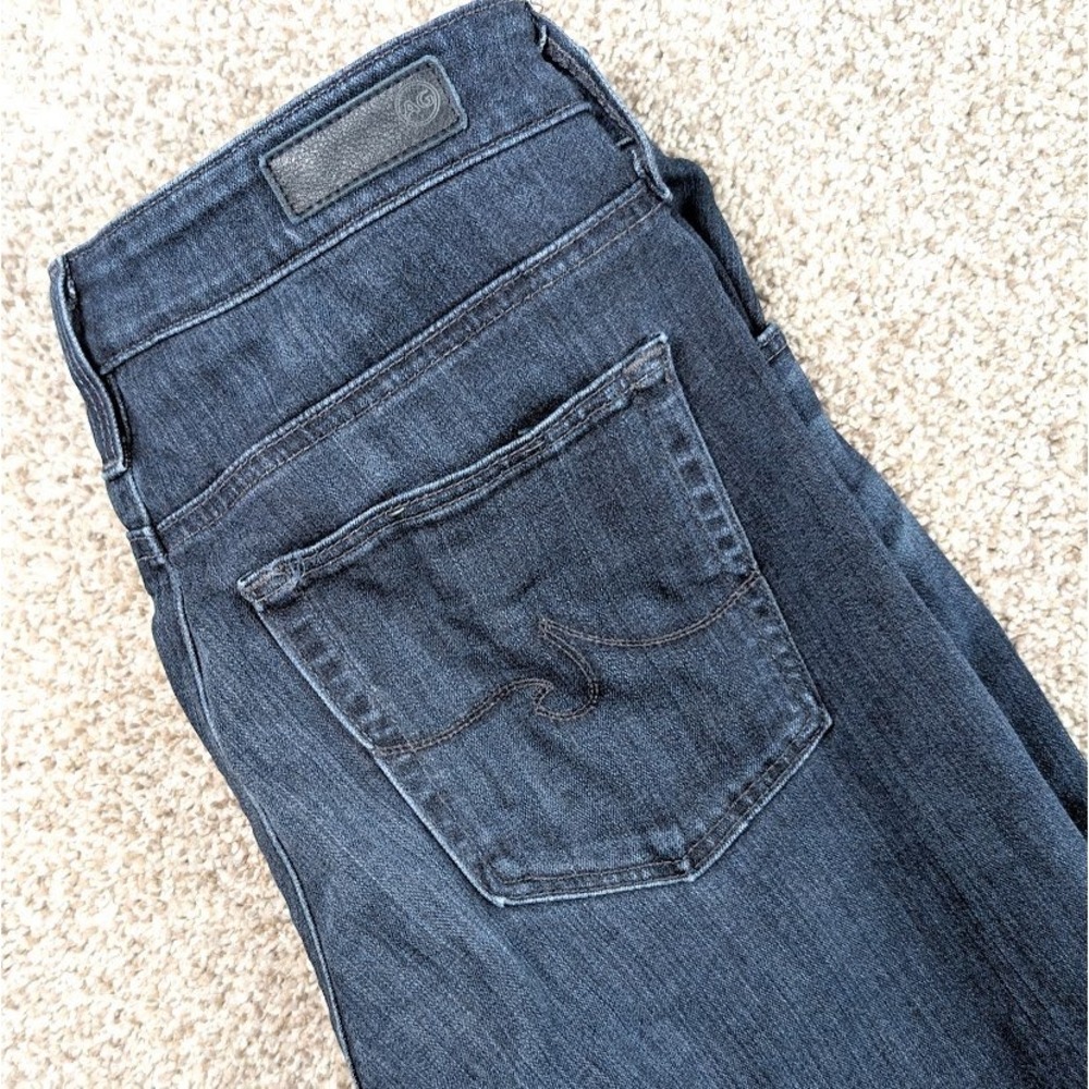 AG Adriano Goldschmied The Farrah Skinny High Rise Jeans Dark Wash Size 27R